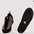 Scarponi da arrampicata Dolomite Crodarossa Low GTX da uomo grigio canna di fucile/rosso fuoco 11