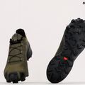 Scarpe da corsa Salomon Speedcross 5 Wide grape leaf/nero da uomo 10