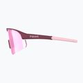 Occhiali da sole Tripoint 006 Lake Victoria Small opaco bordeaux/marrone/rosa multi 5