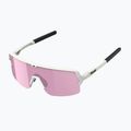 Occhiali da sole Tripoint 009 Lake Prespa Small opaco metallizzato bianco/marrone/rosa multi 3