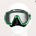 TUSA Freedom Elite maschera subacquea nera/verde 7