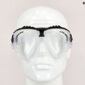 Maschera subacquea Cressi Matrix trasparente/nera 7
