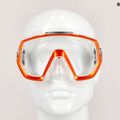 Maschera subacquea TUSA Freedom Elite bianco/arancio 7