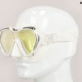 TUSA Paragon S maschera subacquea bianca 7