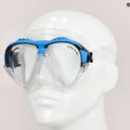 Maschera subacquea Cressi Matrix cristallo/nero 8