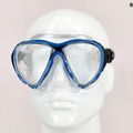 Cressi Big Eyes Evolution maschera subacquea cristallo/blu nero 7