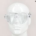 Maschera subacquea Cressi Nano crystal/white 7