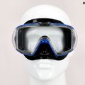 TUSA Visio Tri-Ex Maschera subacquea blu/nera 7