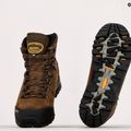 Stivali da trekking da uomo Meindl Kansas GTX marrone scuro 11