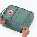 Zaino da escursionismo Fjällräven Kanken 16 l verde ghiaccio 5