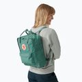 Zaino da escursionismo Fjällräven Kanken 16 l verde ghiaccio 9