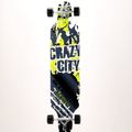 Meccanica Crossy longboard 40 x 9 nero/verde 11