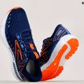 Scarpe da corsa da uomo Brooks Glycerin GTS 20 blu profondo/blu palaceo/arancione 15