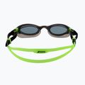 Occhialini da nuoto per bambini Zoggs Phantom 2.0 nero/lime/tinta fumo 5
