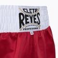 Pantaloncini da boxe da uomo Cleto Reyes Satin rosso/bianco 3