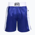 Pantaloncini da boxe in raso Cleto Reyes da uomo blu/bianco 2