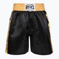 Pantaloncini da boxe in raso da uomo Cleto Reyes nero/oro