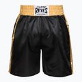 Pantaloncini da boxe in raso da uomo Cleto Reyes nero/oro 2