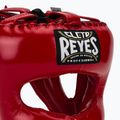 Casco da pugilato Cleto Reyes con faccia a punta in nylon rosso 4