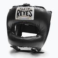 Casco da pugilato Cleto Reyes con visiera a punta in nylon nero