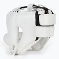Casco da pugilato Cleto Reyes con barra facciale rotonda bianco 3