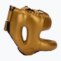 Casco da pugilato Cleto Reyes con barra facciale rotonda oro 2