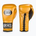 Cleto Reyes guantoni da boxe da combattimento in pizzo oro