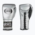 Cleto Reyes guantoni da boxe da allenamento argento
