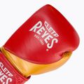 Guantoni da boxe in pelle rosso/oro Cleto Reyes High Precision Training 5