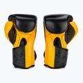 Guantoni da boxe in pelle nera/gialla Cleto Reyes High Precision Training 3