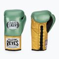 Guantoni da boxe Cleto Reyes Boxing Gloves creen metallic/gold