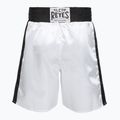Pantaloncini da boxe in raso da uomo Cleto Reyes bianco/nero 2