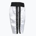 Pantaloncini da boxe in raso da uomo Cleto Reyes bianco/nero 4