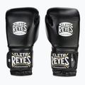 Guanti da boxe Cleto Reyes Velcro Sparring nero/argento 2