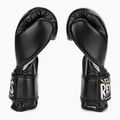 Guanti da boxe Cleto Reyes Velcro Sparring nero/argento 4