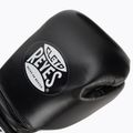 Guanti da boxe Cleto Reyes Velcro Sparring nero/argento 5