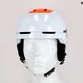 POC Obex BC MIPS casco da sci bianco idrogeno/arancio fluorescente avip 17