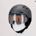 Casco da sci da uomo HEAD Radar nero grafite 9