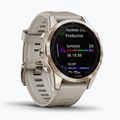 Garmin Fenix 7S Sapphire Solar Hrm Elevate Ox orologio oro 010-02539-21 3