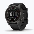 Garmin Fenix 7S Sapphire Solar Hrm Elevate Ox orologio nero 010-02539-25