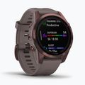 Garmin Fenix 7S Sapphire Solar Hrm Elevate Ox orologio marrone 010-02539-29 3