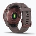 Garmin Fenix 7S Sapphire Solar Hrm Elevate Ox orologio marrone 010-02539-29 6
