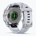 Orologio Garmin Fenix 8 43 mm Amoled silver/white stone 2