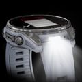 Orologio Garmin Fenix 8 43 mm Amoled silver/white stone 7