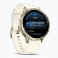 Orologio Garmin Venu 4 41 mm lunar gold/bone 3