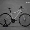 Bicicletta da cross da donna Romet Orkan 2 D bianco/searige 15