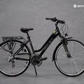 Bicicletta da trekking da donna Romet Gazela nero/giallo/oro 15