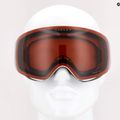 Occhiali da sci Oakley Flight Deck M bianco opaco/prizm granata 7