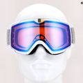 Salomon Xview Photo occhiali da sci bianco/azzurro 7