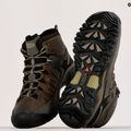 Scarpe da trekking da uomo KEEN Targhee III Mid WP bungee cord / nero 10